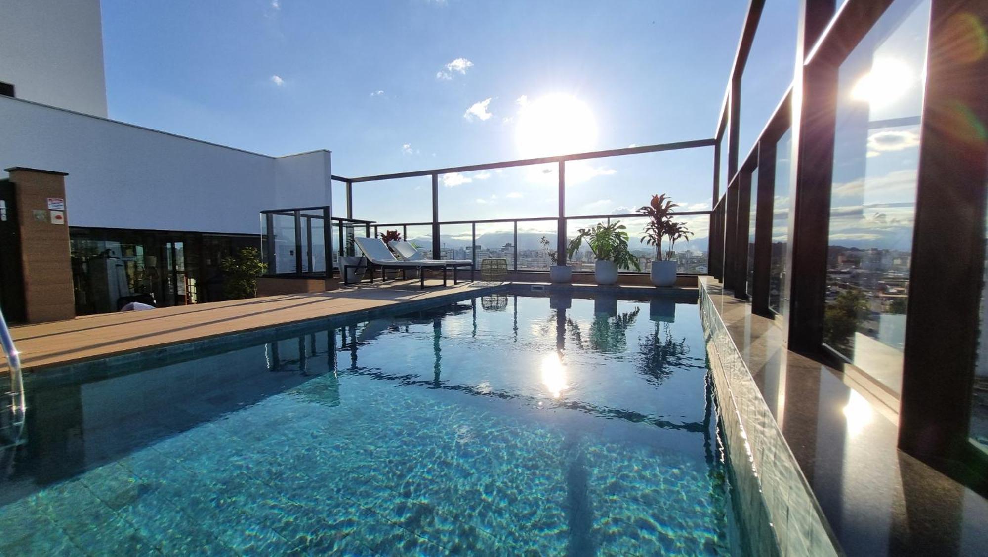 Apartamento Joinville Saguacu - Piscina Incrivel Exterior photo