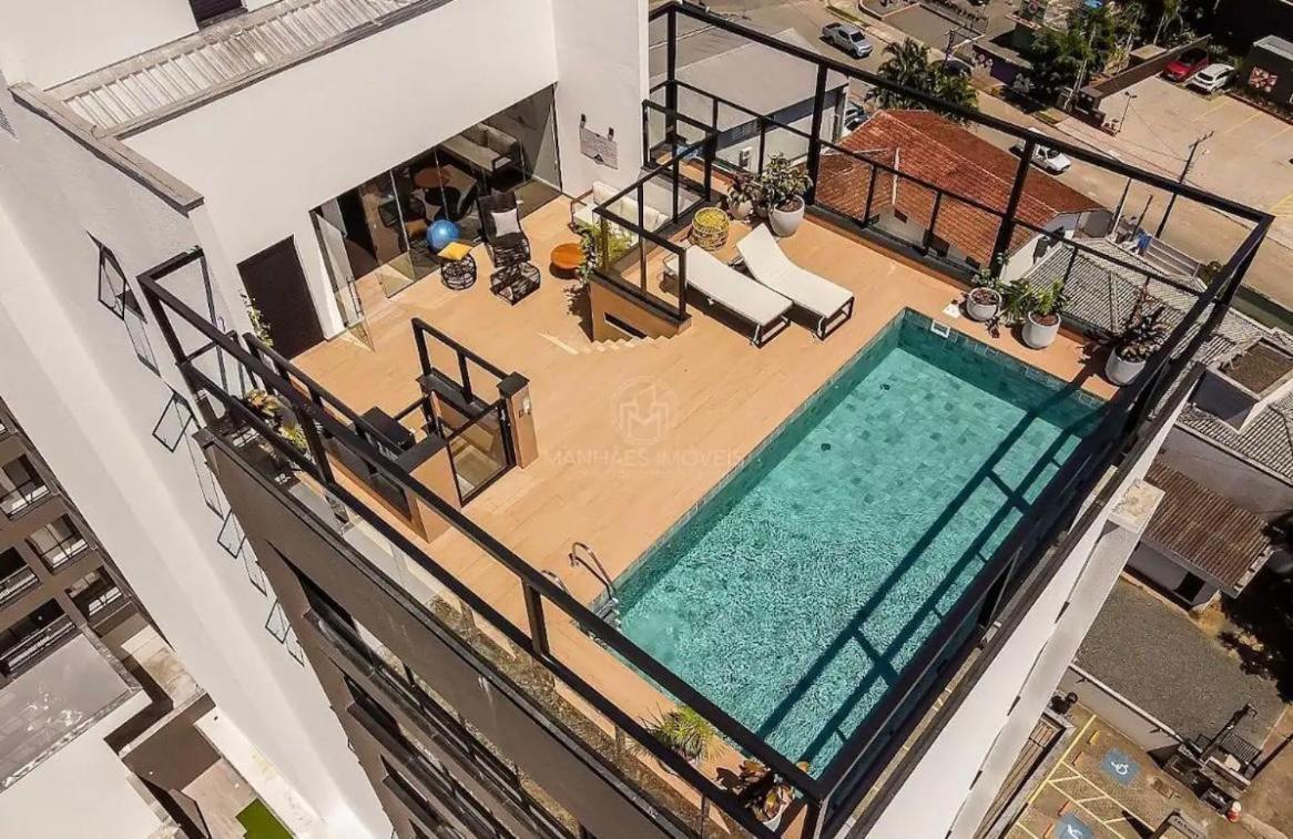 Apartamento Joinville Saguacu - Piscina Incrivel Exterior photo