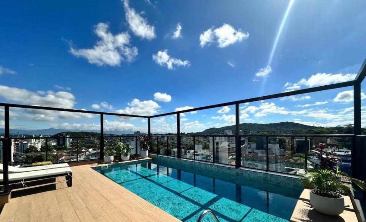Apartamento Joinville Saguacu - Piscina Incrivel Exterior photo